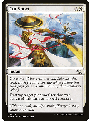 Cut Short (foil) | Inglés | NM | MOM