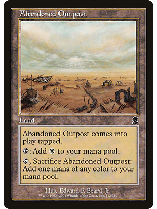 Abandoned Outpost (Retro Frame) | Español | NM | ODY