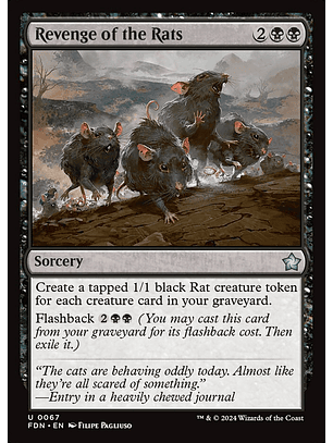 Revenge of the Rats | Inglés | NM | FDN
