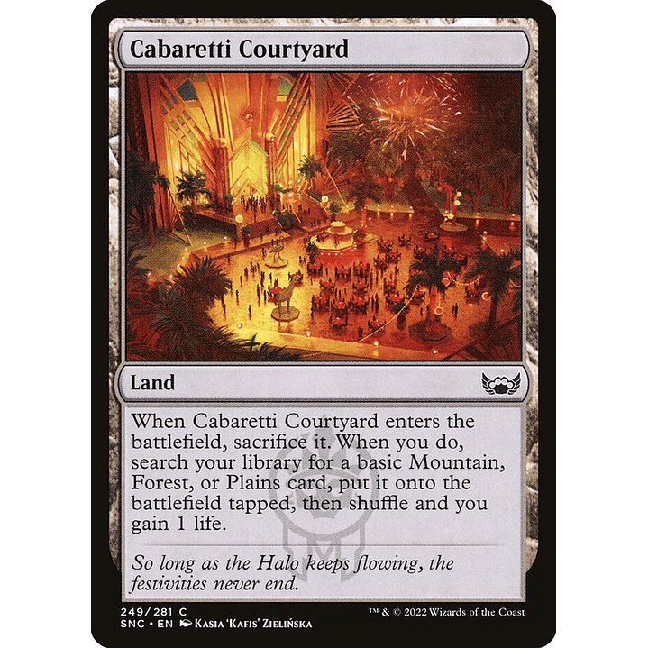 Cabaretti Courtyard | Español | NM | SNC 1