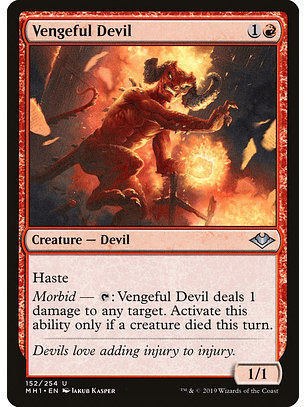 Vengeful Devil | Español | NM | MH1