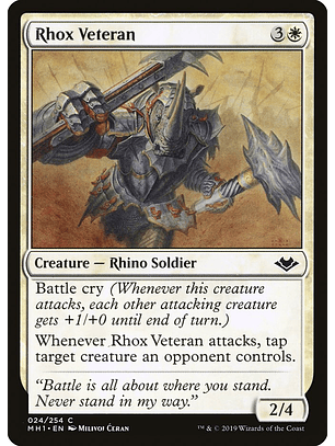 Rhox Veteran | Español | NM | MH1