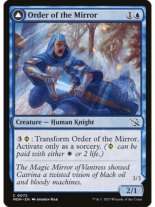 Order of the Mirror // Order of the Alabaster Host (foil) | Inglés | NM | MOM