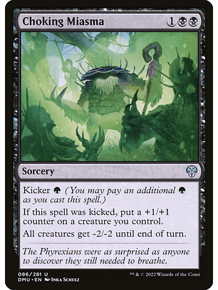 Choking Miasma (foil) | Inglés | NM | DMU