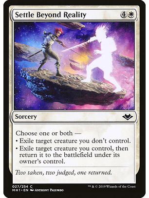 Settle Beyond Reality | Español | NM | MH1