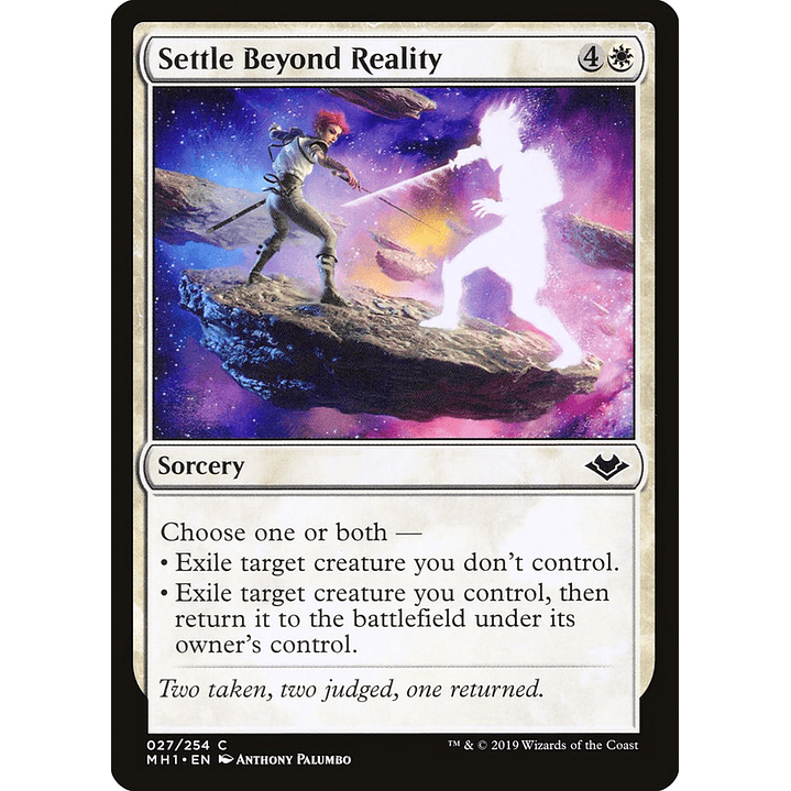 Settle Beyond Reality | Español | NM | MH1 1