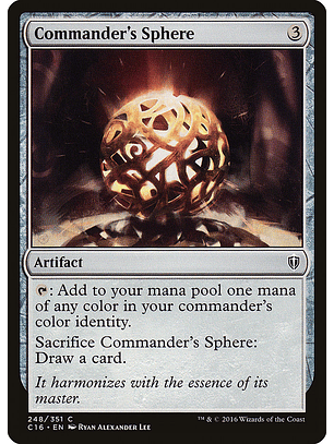 Commander's Sphere | Inglés | NM | C16