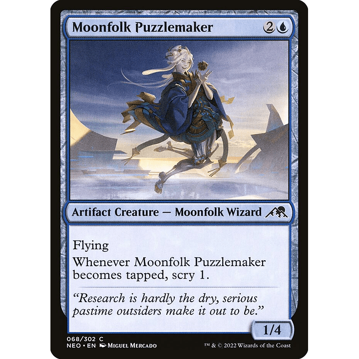 Moonfolk Puzzlemaker | Japonés | NM | NEO 1