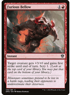 Furious Bellow (foil) | Inglés | NM | DMU