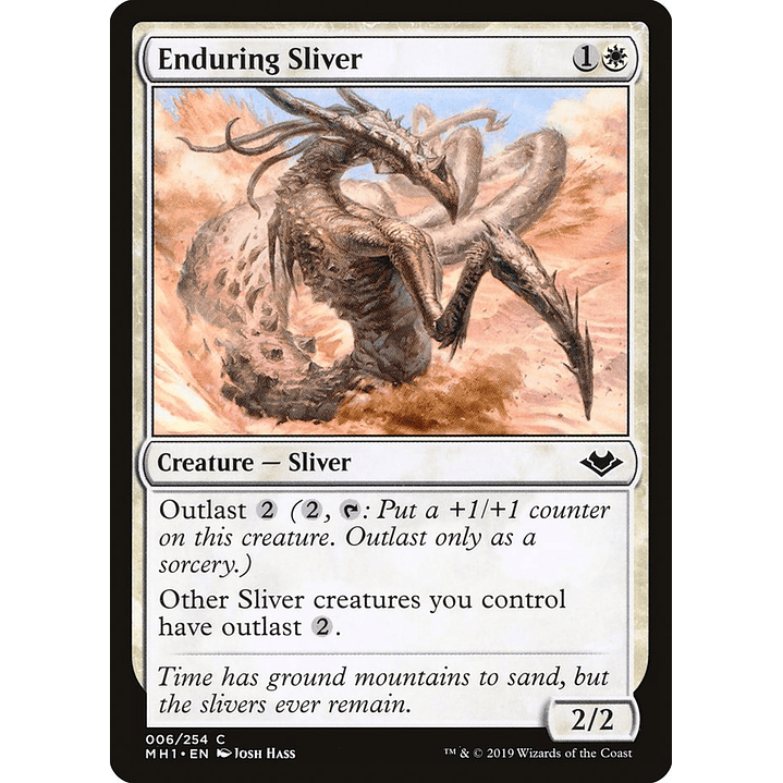 Enduring Sliver | Español | NM | MH1 1