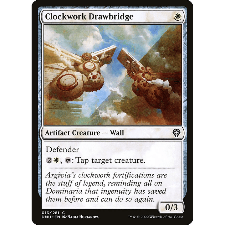 Clockwork Drawbridge (foil) | Inglés | NM | DMU 1