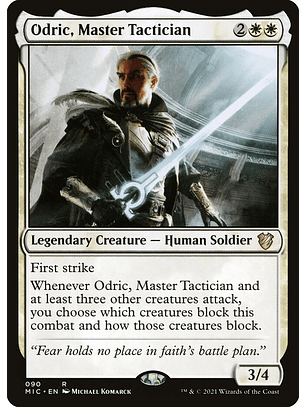 Odric, Master Tactician | Inglés | NM | MIC