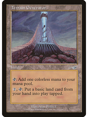 Terrain Generator (Retro Frame) | Inglés | NM | NEM
