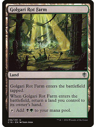 Golgari Rot Farm | Inglés | NM | C16