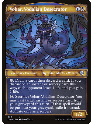 Vohar, Vodalian Desecrator (Showcase foil) | Inglés | NM | DMU