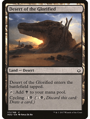 Desert of the Glorified | Inglés | NM | HOU