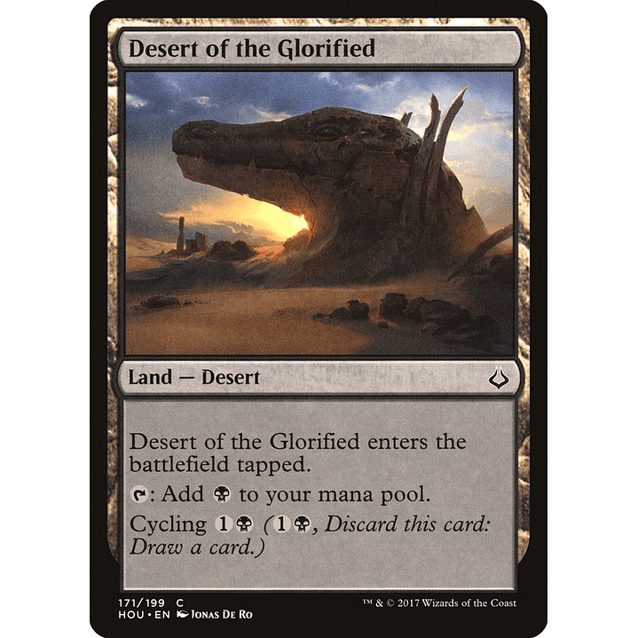 Desert of the Glorified | Inglés | NM | HOU 1