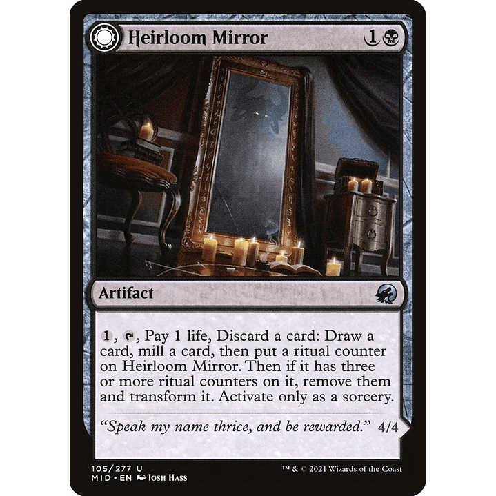 Heirloom Mirror // Inherited Fiend (foil) | Inglés | NM | MID 1