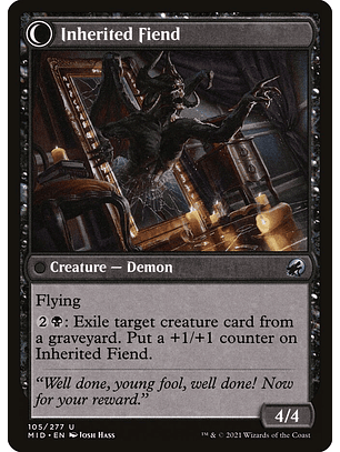 Heirloom Mirror // Inherited Fiend (foil) | Inglés | NM | MID