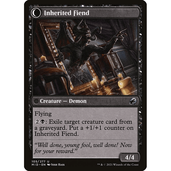 Heirloom Mirror // Inherited Fiend (foil) | Inglés | NM | MID 2