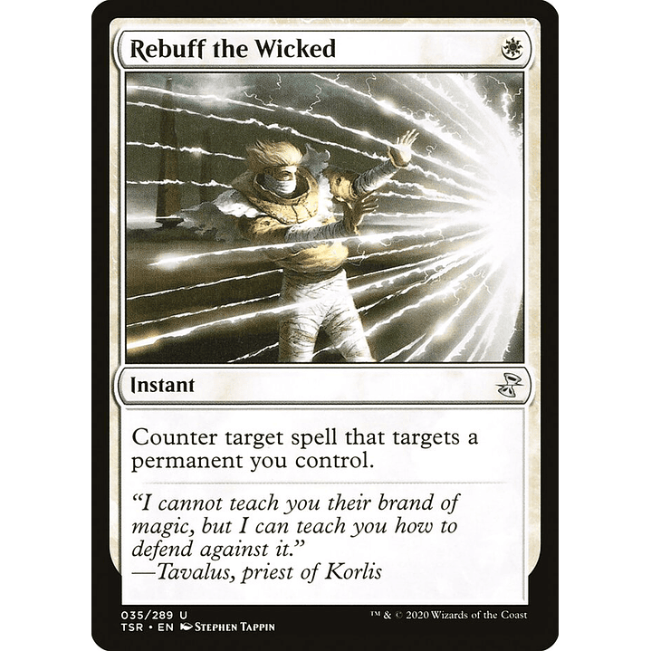 Rebuff the Wicked | Inglés | NM | TSR 1