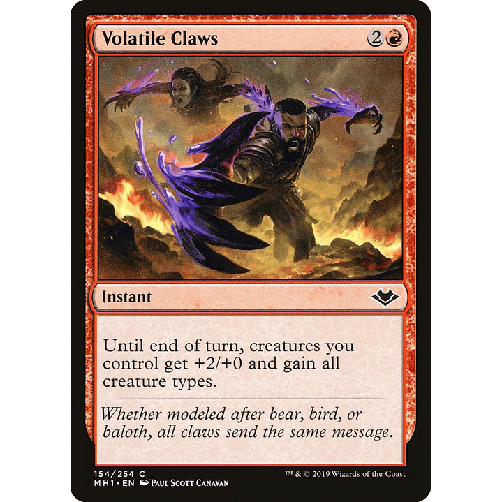 Volatile Claws | Español | NM | MH1 1