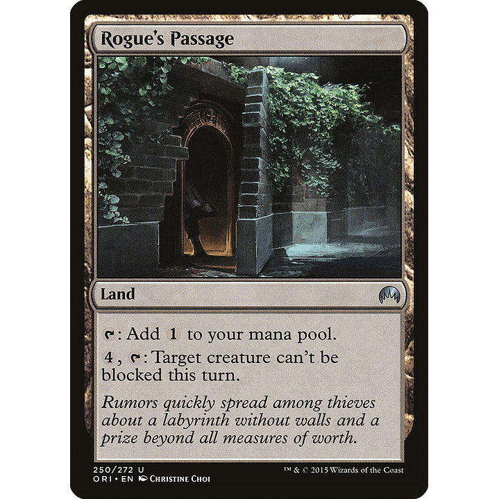 Rogue's Passage | Español | NM | ORI 1