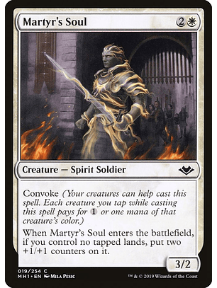 Martyr's Soul | Español | NM | MH1
