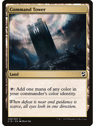 Command Tower | Español | NM | C18