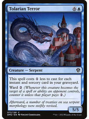 Tolarian Terror (foil) | Inglés | NM | DMU