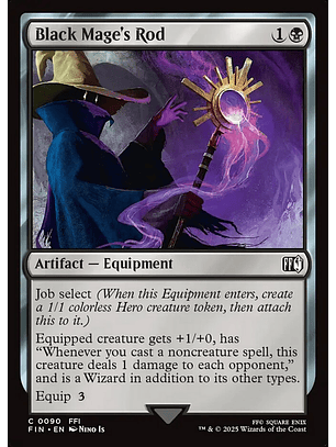 Black Mage's Rod | Inglés | NM | FIN