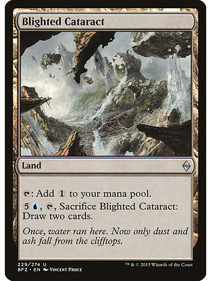 Blighted Cataract | Español | NM | BFZ