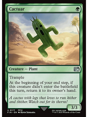 Cactuar | Inglés | NM | FIN