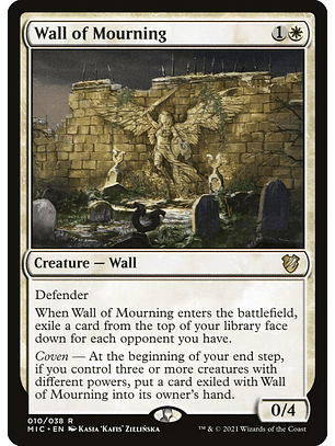 Wall of Mourning | Inglés | NM | MIC