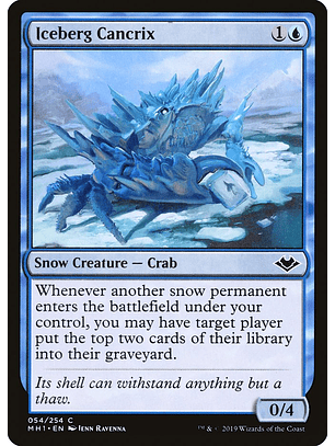 Iceberg Cancrix | Español | NM | MH1