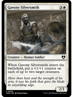 Gavony Silversmith (foil) | Inglés | NM | CMM