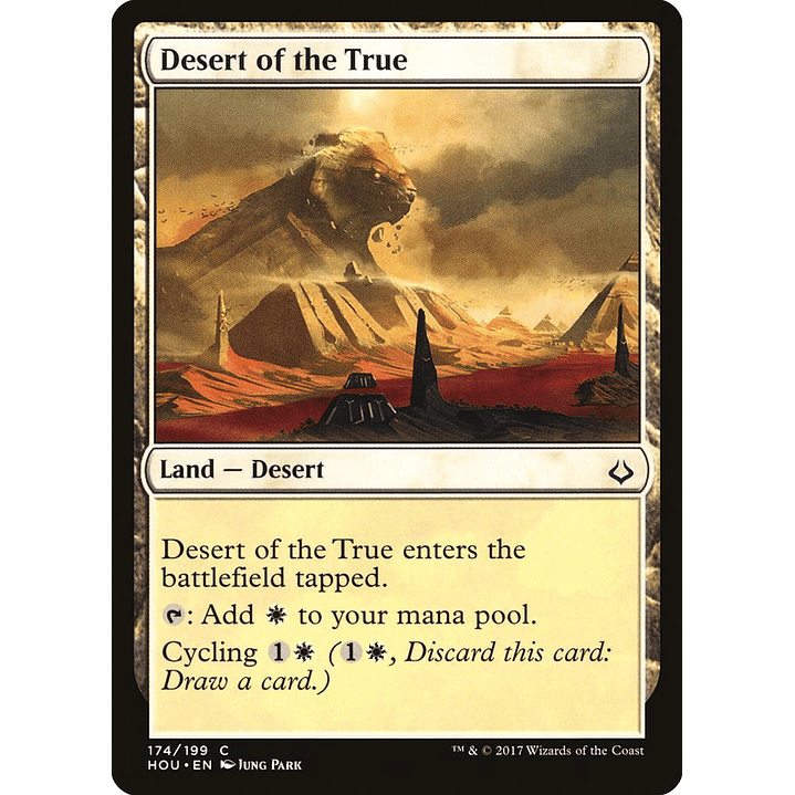 Desert of the True | Español | NM | HOU 1