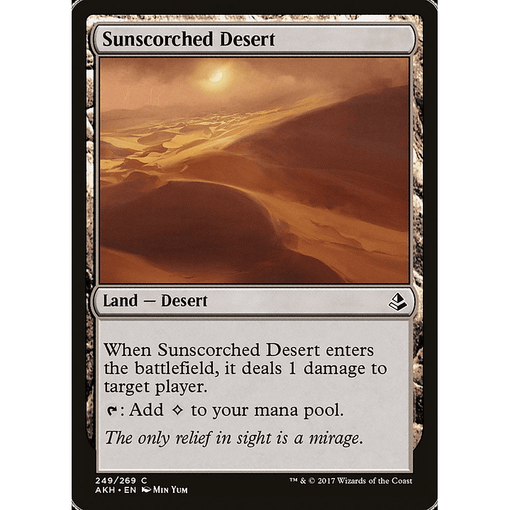 Sunscorched Desert | Español | NM | AKH 1
