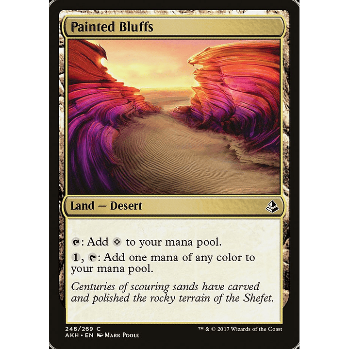 Painted Bluffs | Español | NM | AKH 1