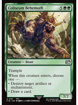 Coliseum Behemoth | Inglés | NM | FIN
