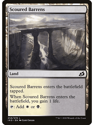 Scoured Barrens | Español | NM | IKO