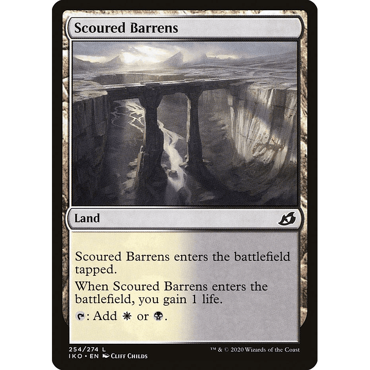 Scoured Barrens | Español | NM | IKO 1