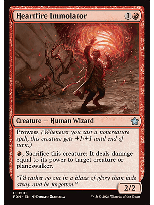 Heartfire Immolator | Español | NM | FDN
