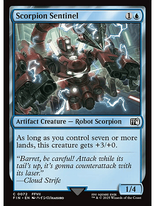 Scorpion Sentinel | Español | NM | FIN