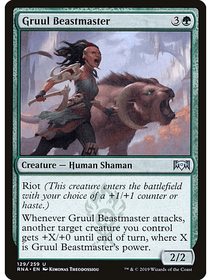 Gruul Beastmaster (foil) | Inglés | NM | RNA