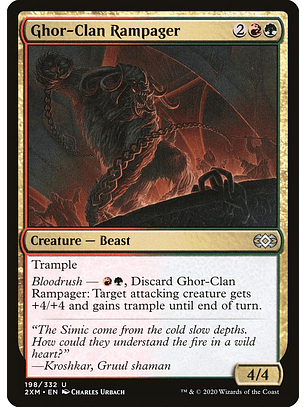 Ghor-Clan Rampager (foil) | Inglés | NM | 2XM