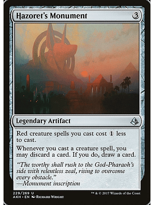 Hazoret's Monument (foil) | Español | NM | AKH