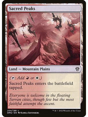 Sacred Peaks (foil) | Inglés | NM | DMU