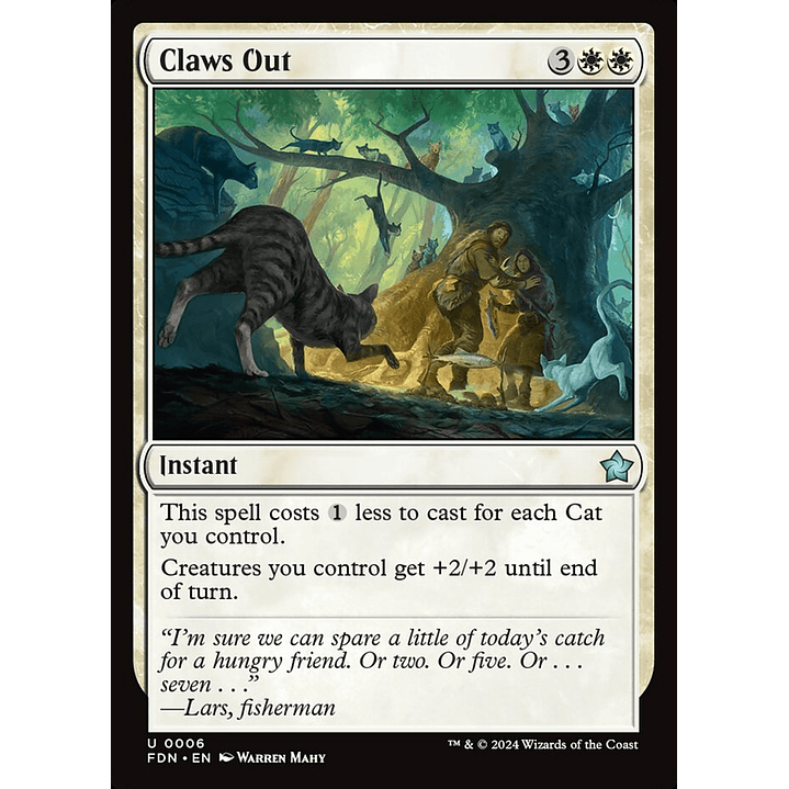 Claws Out | Español | NM | FDN 1