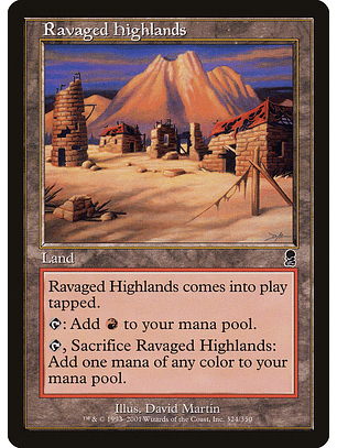 Ravaged Highlands (Retro Frame) | Español | NM | ODY